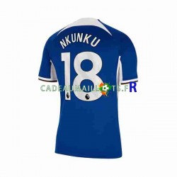 Chelsea Maillot avec flocage Christopher Nkunku 18 Domicile 2023-2024 ,Homme MC