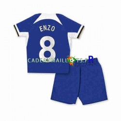 Chelsea Maillot avec flocage Enzo Fernandez 8 Domicile 2023-2024 ,Tenue Enfant MC
