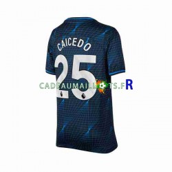 Chelsea Maillot avec flocage Moises Caicedo 25 Extérieur 2023-2024 ,Homme MC