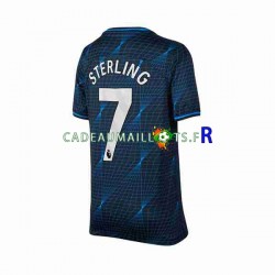 Chelsea Maillot avec flocage Raheem Sterling 7 Extérieur 2023-2024 ,Homme MC