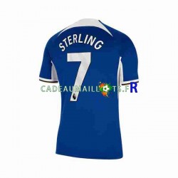 Chelsea Maillot avec flocage Raheem Sterling 7 Domicile 2023-2024 ,Homme MC