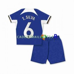 Chelsea Maillot avec flocage T.SILVA 6 Domicile 2023-2024 ,Tenue Enfant MC