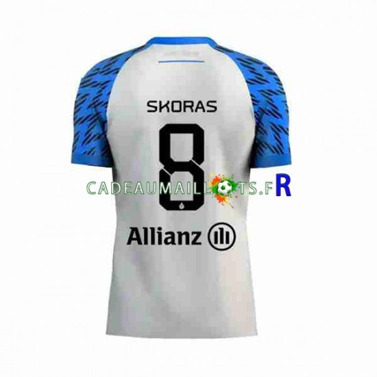 Club Brugge Maillot avec flocage Michal Skoras 8 Extérieur 2023-2024 ,Homme MC