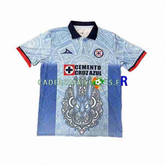 Cruz Azul Maillot avec flocage Day of the Dead Extérieur 2023-2024 ,Homme MC