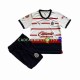 Maillot avec flocage Deportivo Guadalajara Extérieur 2023-2024 ,Tenue Enfant MC