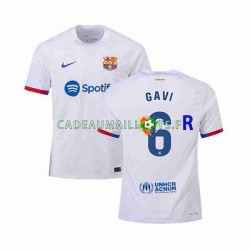 FC Barcelone Maillot avec flocage GAVI 6 Extérieur 2023-2024 ,Homme MC