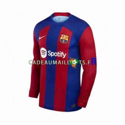 FC Barcelone Maillot avec flocage Domicile 2023-2024 ,Homme ML