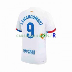 FC Barcelone Maillot avec flocage LEWANDOWSKI 9 Extérieur 2023-2024 ,Homme MC