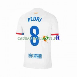FC Barcelone Maillot avec flocage Pedri 8 Extérieur 2023-2024 ,Homme MC
