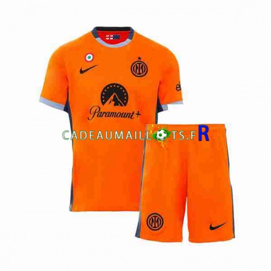 Inter Milan Maillot avec flocage 3ème 2023-2024 ,Tenue Enfant MC