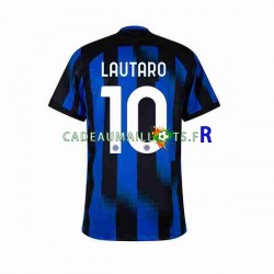 Inter Milan Maillot avec flocage Lautaro Martinez 10 Domicile 2023-2024 ,Homme MC