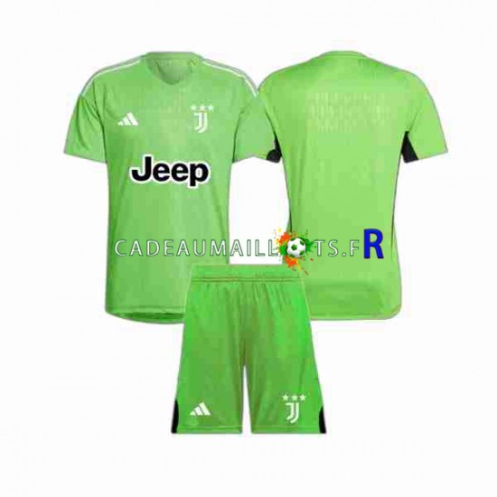 Juventus Maillot avec flocage Gardien 3ème 2023-2024 ,Tenue Enfant MC