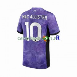 Liverpool Maillot avec flocage Alexis Mac Allister 10 3ème 2023-2024 ,Homme MC