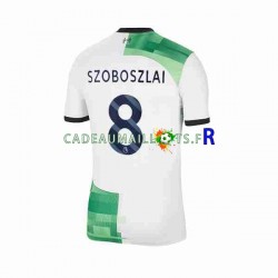Liverpool Maillot avec flocage Dominik Szoboszlai 8 Extérieur 2023-2024 ,Homme MC