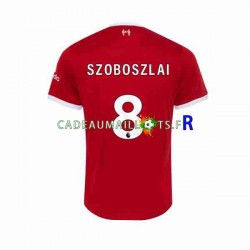 Liverpool Maillot avec flocage Dominik Szoboszlai 8 Domicile 2023-2024 ,Homme MC