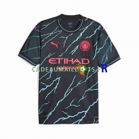 Manchester City Maillot avec flocage Haaland 9 Special Tour Printing 3ème 2023-2024 ,Homme MC