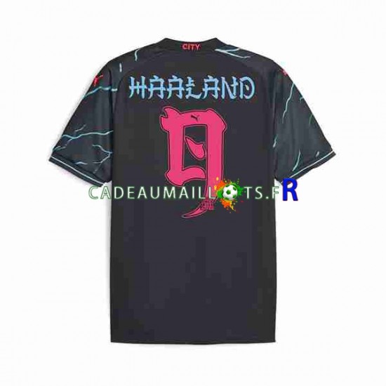 Manchester City Maillot avec flocage Haaland 9 Special Tour Printing 3ème 2023-2024 ,Homme MC