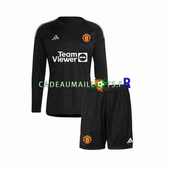 Manchester United Maillot avec flocage Gardien 3ème 2023-2024 ,Tenue Enfant ML