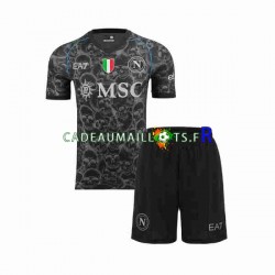 Naples Maillot avec flocage Halloween Domicile 2023-2024 ,Tenue Enfant MC
