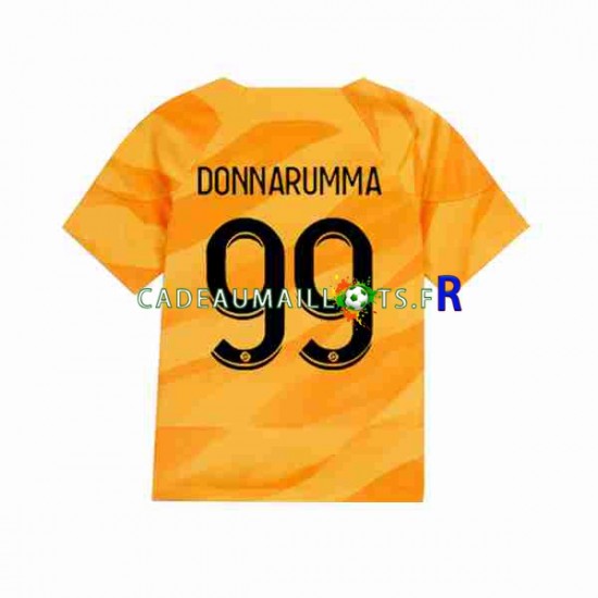 Paris Saint-Germain Maillot avec flocage Donnarumma 99 Gardien Extérieur 2023-2024 ,Homme MC