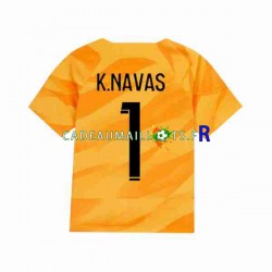 Paris Saint-Germain Maillot avec flocage K.NAVAS 1 Gardien Extérieur 2023-2024 ,Homme MC