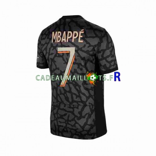 Paris Saint-Germain Maillot avec flocage Mbappé Kylian 7 3ème 2023-2024 ,Homme MC