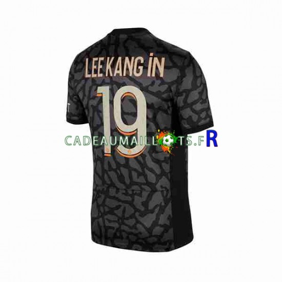 Paris Saint-Germain Maillot avec flocage Lee Kang In 19 3ème 2023-2024 ,Homme MC