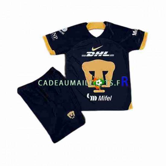 Pumas UNAM Maillot avec flocage Extérieur 2023-2024 ,Tenue Enfant MC