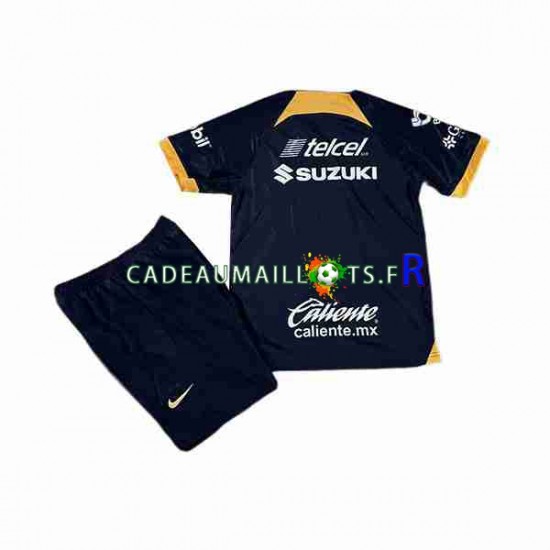 Pumas UNAM Maillot avec flocage Extérieur 2023-2024 ,Tenue Enfant MC