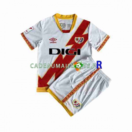 Rayo Vallecano Maillot avec flocage Domicile 2023-2024 ,Tenue Enfant MC