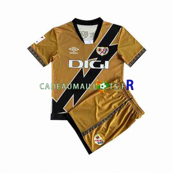 Rayo Vallecano Maillot avec flocage 3ème 2023-2024 ,Tenue Enfant MC