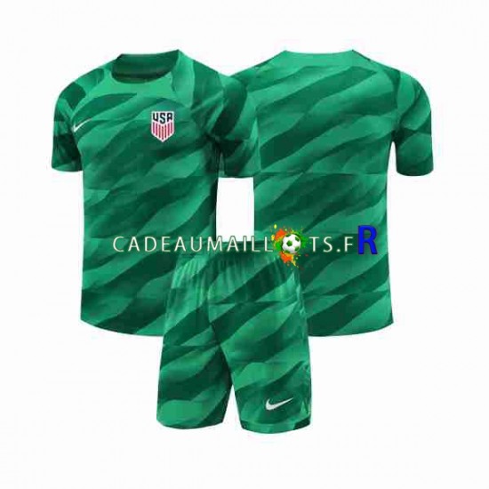 États-Unis Maillot avec flocage Gardien Domicile 2023-2024 ,Tenue Enfant MC