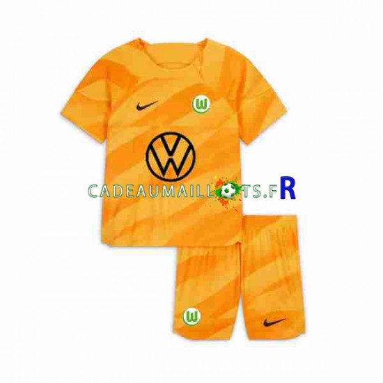 VfL Wolfsburg Maillot avec flocage Gardien Domicile 2023-2024 ,Tenue Enfant MC