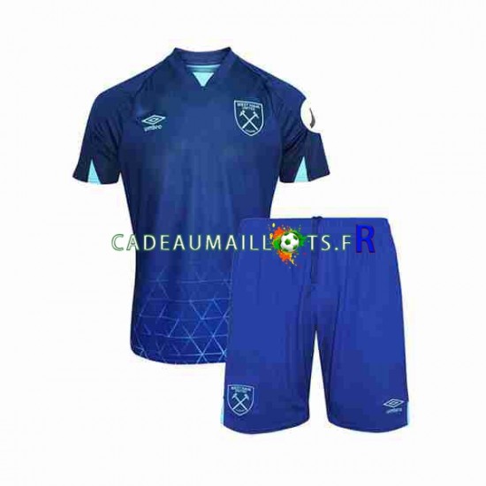 West Ham United Maillot avec flocage 3ème 2023-2024 ,Tenue Enfant MC