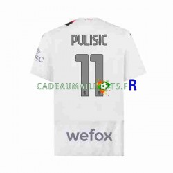 AC Milan Maillot avec flocage Christian Pulisic 11 Extérieur 2023-2024 ,Homme MC