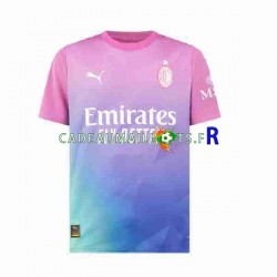 AC Milan Maillot avec flocage 3ème 2023-2024 ,Homme MC