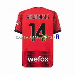 AC Milan Maillot avec flocage Tijjani Reijnders 14 Domicile 2023-2024 ,Homme MC
