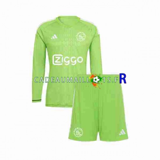 Ajax Amsterdam Maillot avec flocage Gardien Domicile 2023-2024 ,Tenue Enfant ML