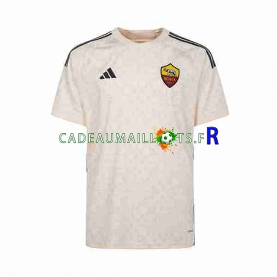 AS Rome Maillot avec flocage Extérieur 2023-2024 ,Homme MC