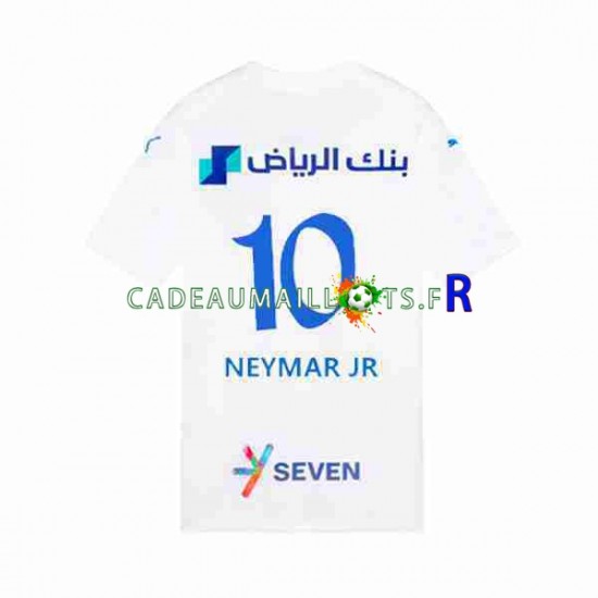 Al Hilal Maillot avec flocage Neymar JR 10 Extérieur 2023-2024 ,Homme MC