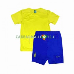 Al-Nassr Maillot avec flocage Domicile 2023-2024 ,Tenue Enfant MC