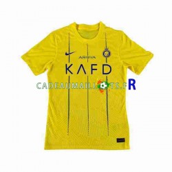 Al-Nassr Maillot avec flocage Domicile 2023-2024 ,Homme MC