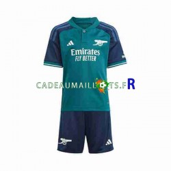 Arsenal Maillot avec flocage 3ème 2023-2024 ,Tenue Enfant MC