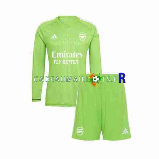 Arsenal Maillot avec flocage Gardien 3ème 2023-2024 ,Tenue Enfant ML