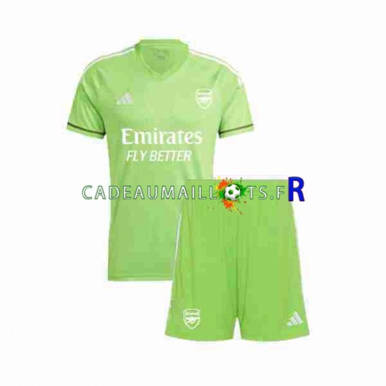 Arsenal Maillot avec flocage Gardien 3ème 2023-2024 ,Tenue Enfant MC