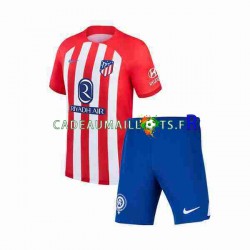 Atlético Madrid Maillot avec flocage 2 Domicile 2023-2024 ,Tenue Enfant MC