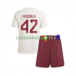 Bayern Munich Maillot avec flocage Jamal Musiala 42 3ème 2023-2024 ,Tenue Enfant MC