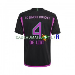 Bayern Munich Maillot avec flocage Matthijs de Ligt 4 Extérieur 2023-2024 ,Homme MC