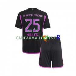 Bayern Munich Maillot avec flocage Thomas Muller 25 Extérieur 2023-2024 ,Tenue Enfant MC