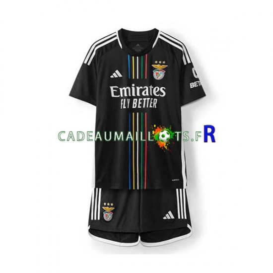 Benfica Maillot avec flocage Extérieur 2023-2024 ,Tenue Enfant MC